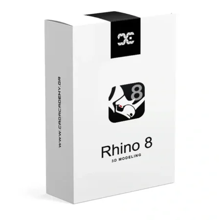 Rhino 8 — κουτί λογισμικού CAD ACADEMY